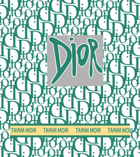 迪奥经典图案与品牌标识