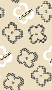 简约花朵图案背景纹理