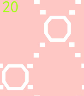 粉色几何图案背景纹理