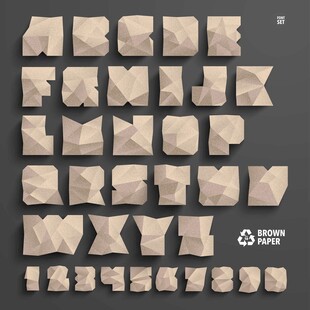 多样几何折纸造型展示