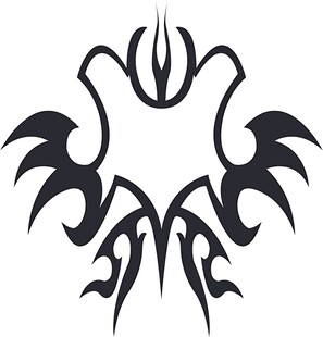 独特部落风格纹身图案