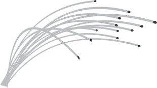 线条交织的动态抽象图形