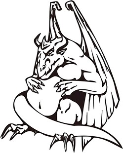 奇幻龙形象插画