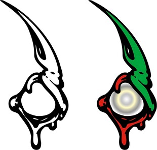 独特风格的奇幻耳饰设计