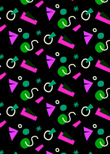 多彩节日装饰图案背景