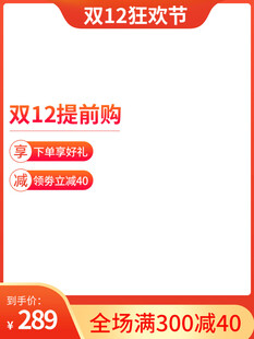 双12狂欢节 双12提前购 满