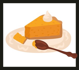 美味南瓜派一勺开启甜蜜