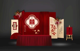 婚庆背景