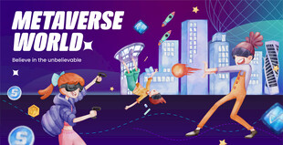 多样卡通人物场景插画图片