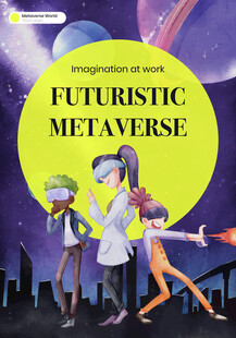 多样卡通人物场景插画图片