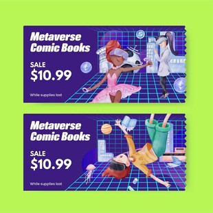 多样卡通人物场景插画图片