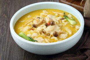 美味鸡汤豆腐煲