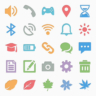 多彩实用图标集合