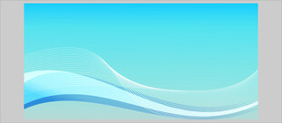 蓝色波浪背景图案