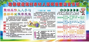 乡村人居环境整治宣传栏