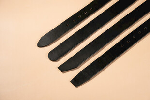 黑色皮带条展示