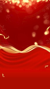 红色金色背景图片