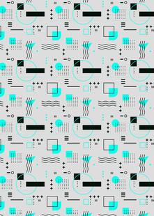 几何图案无缝背景纹理