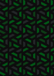 绿色几何图案无缝背景