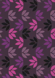 紫色花卉图案背景纹理