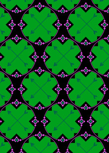 绿色几何图案纹理背景