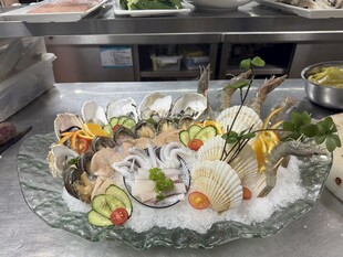 豪华海鲜刺身拼盘