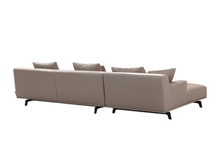 现代简约浅灰色转角沙发