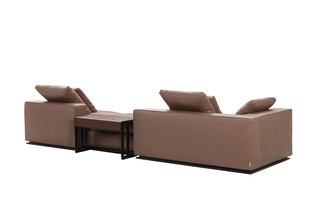 棕色组合沙发