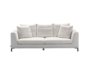 简约白色沙发