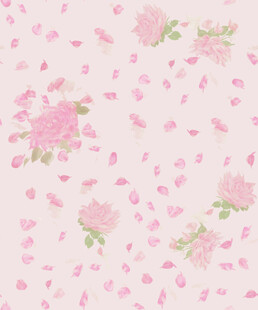粉色花卉花瓣浪漫背景图