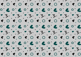 卡通风格点状图案背景