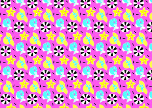 多彩几何图案背景纹理