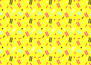 多彩文具图案背景