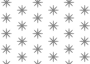 简约雪花图案背景纹理