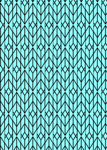 蓝绿色几何针织纹理图案