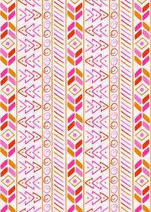 几何图案彩色无缝花纹背景