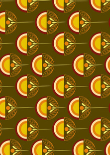 复古几何图案背景纹理