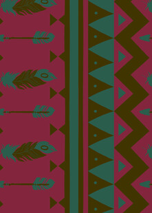 民族风几何图案纹理