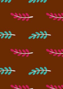 彩色羽毛图案背景纹理