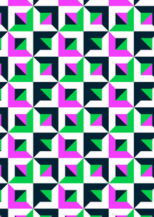 几何彩色方块图案背景