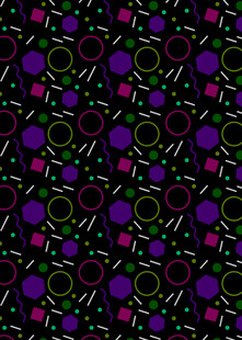 多彩几何图案无缝背景