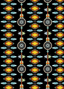 民族风几何图案纹理