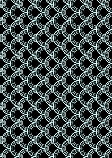 金属环状网格纹理图案