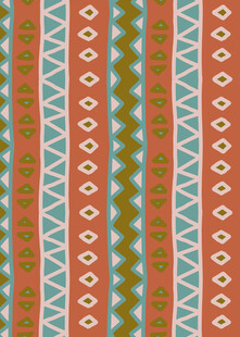 民族风几何图案纹理背景