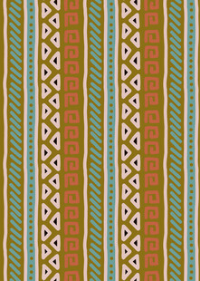 民族风几何条纹图案
