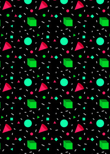 多彩几何图案背景