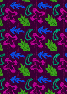 多彩抽象图案纹理背景