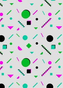 多彩几何图案背景