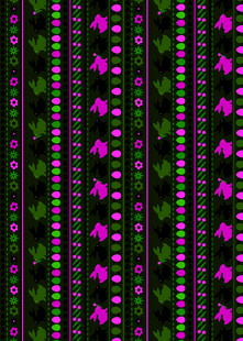 紫色花卉条纹图案背景