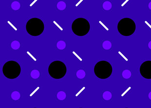 紫色波点条纹几何图案